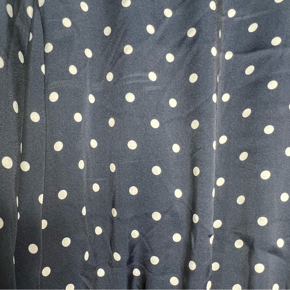 Favorite Daughter The Date Polka Dot Bodysuit, Navy/ White, size M - Picture 10 of 10